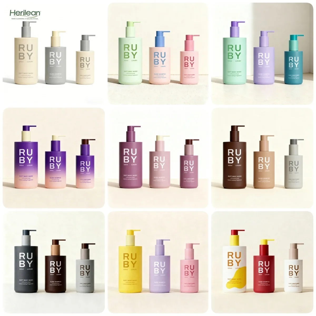 PE Body Lotion case