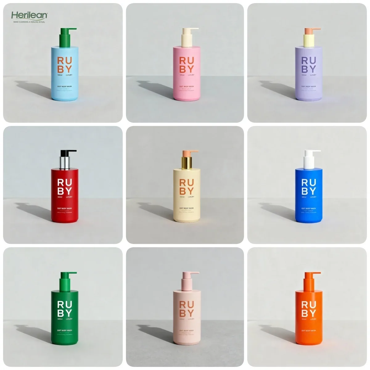 PE Body Lotion case