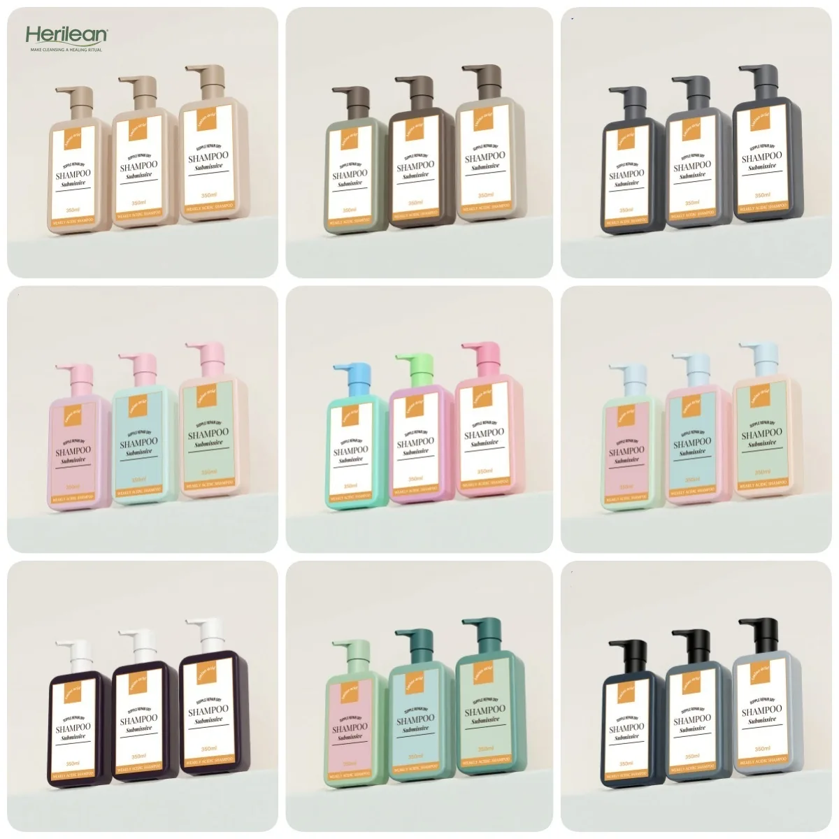 PE Body Lotion case