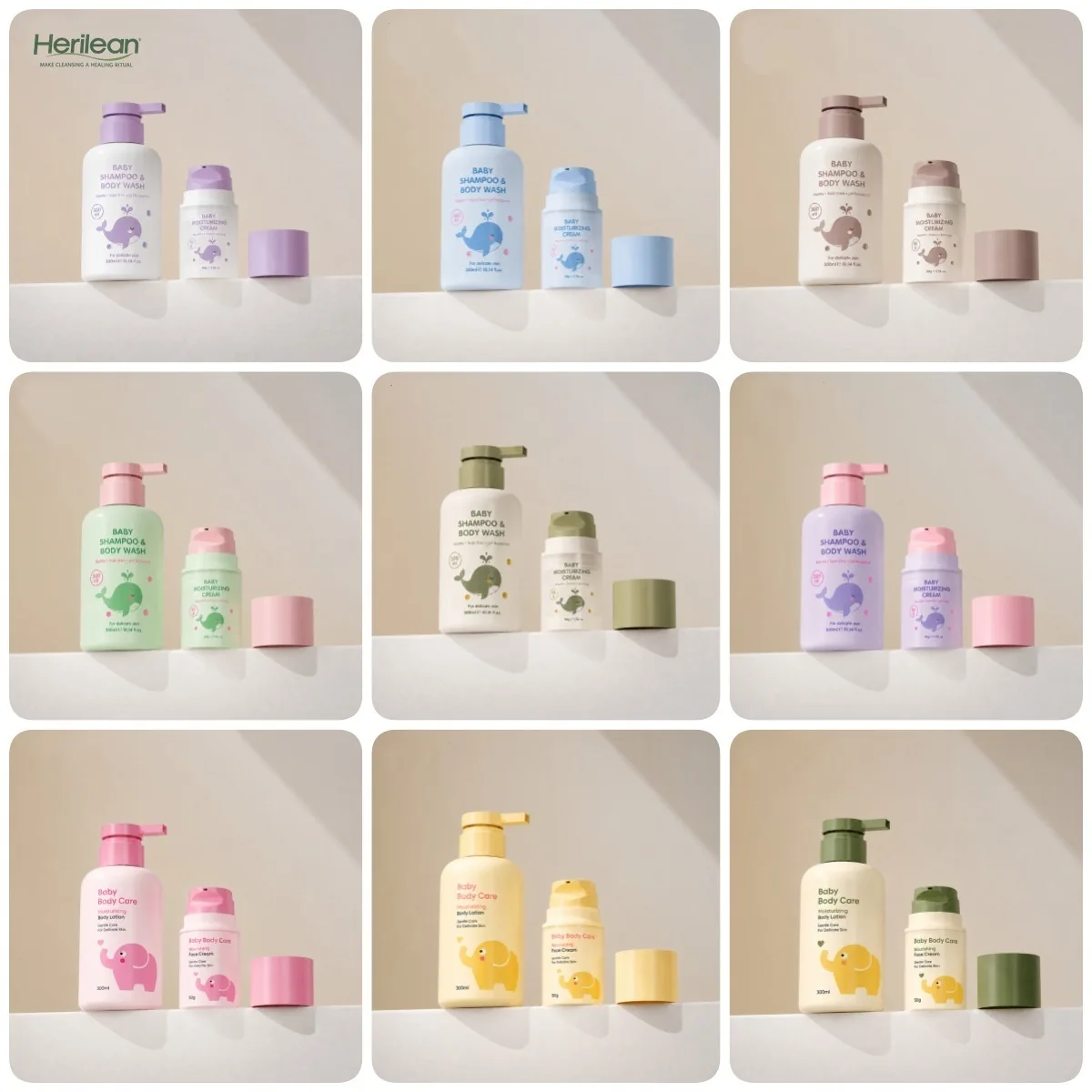 PET Body Lotion case