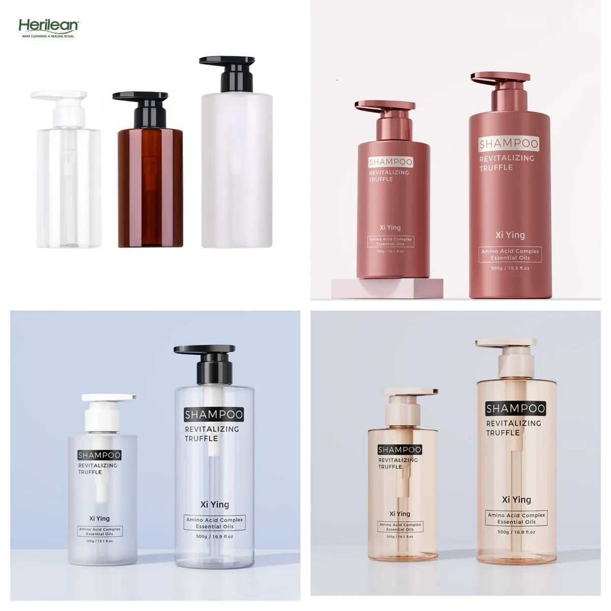 PET Body Lotion case