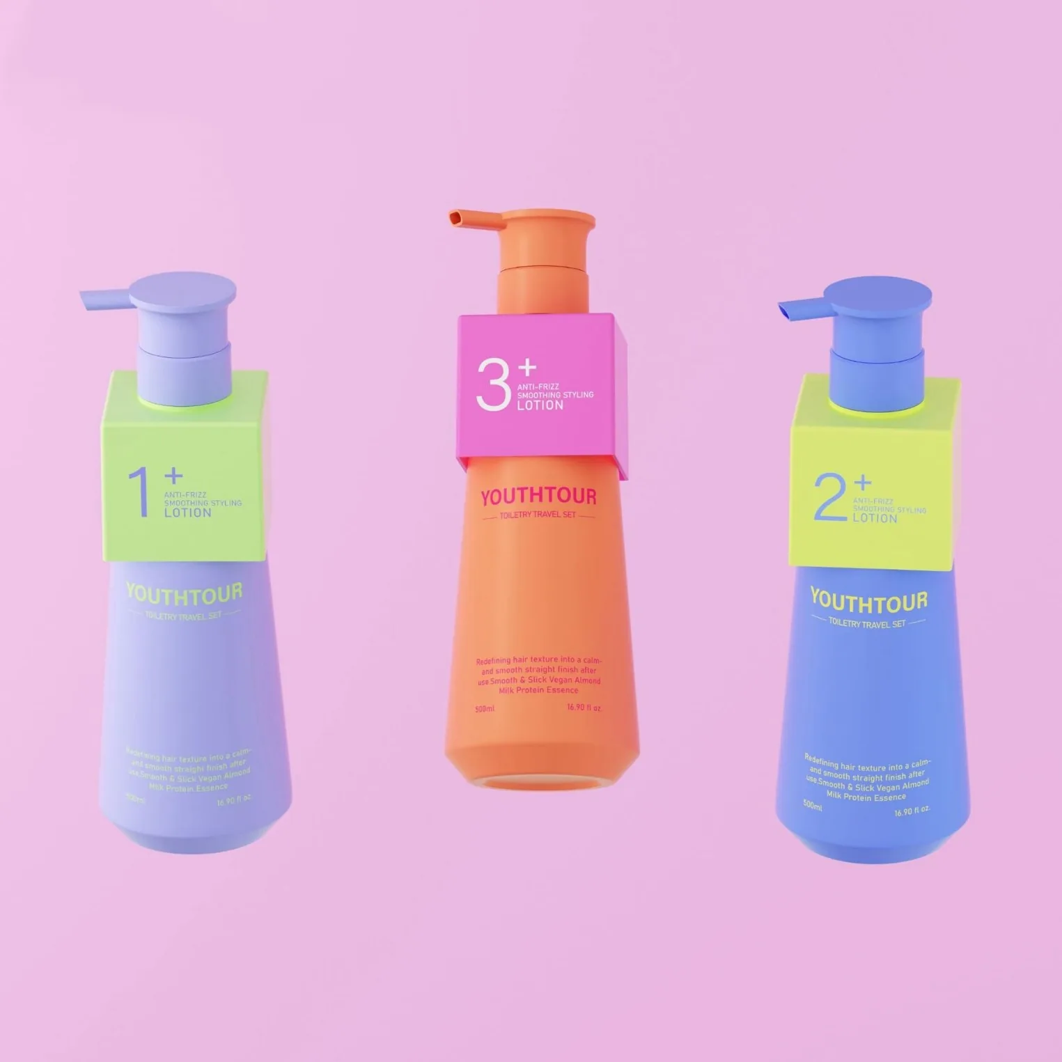 PET Body Lotion case