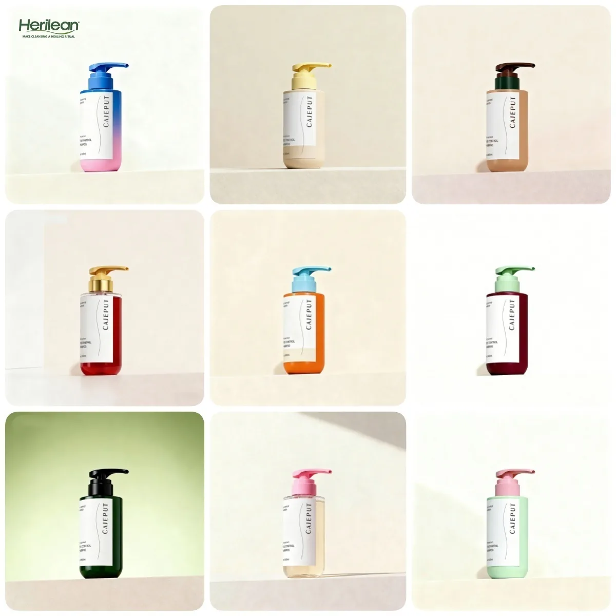 PET / PP Body Lotion case