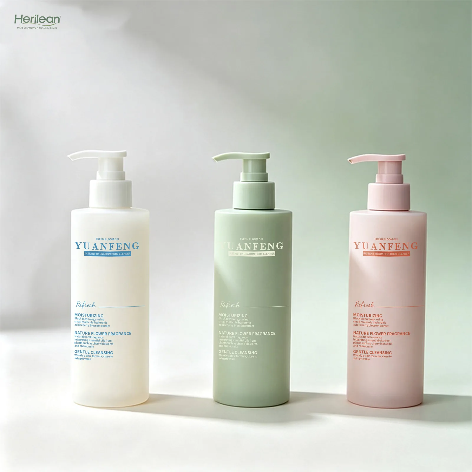 PET Body Lotion case
