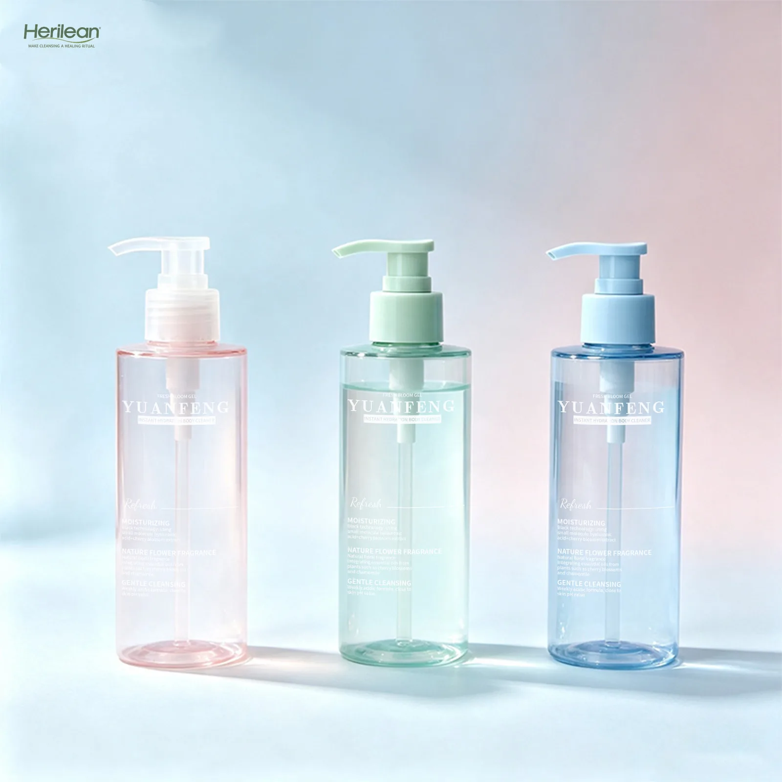 PET Body Lotion case