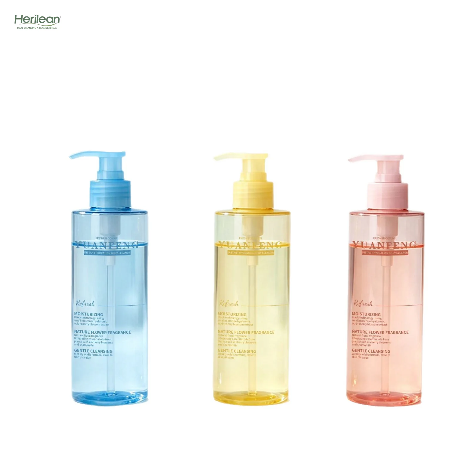 PET Body Lotion case