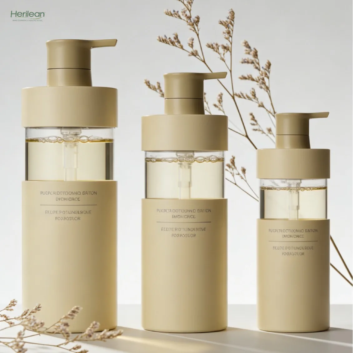 PET Body Lotion case