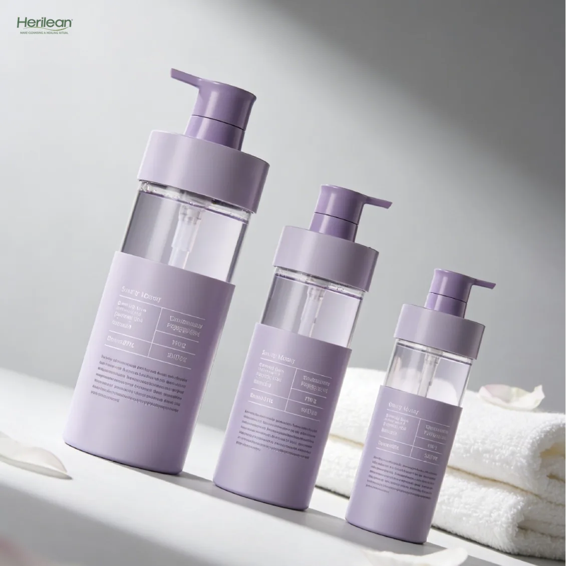 PET Body Lotion case