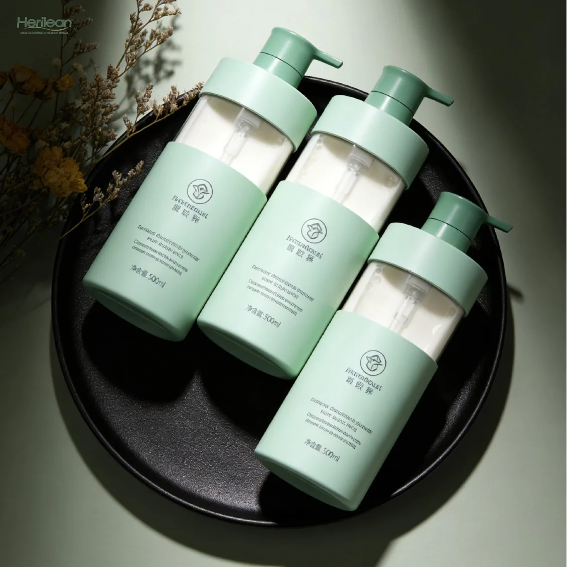 PET Body Lotion case